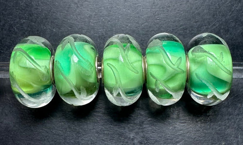 Trollbeads Lime Leaves Rod 1