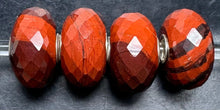 Load image into Gallery viewer, 10-4 Trollbeads Red Chalcedony with Hematite
