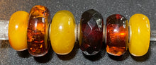 Load image into Gallery viewer, 6-21 Amber Trollbeads Rod 1
