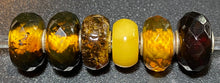 Load image into Gallery viewer, 6-21 Amber Trollbeads Rod 2
