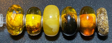 Load image into Gallery viewer, 6-21 Amber Trollbeads Rod 5

