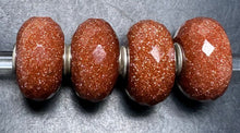 Load image into Gallery viewer, 8-21 Trollbeads Faceted Goldstone Rod 1
