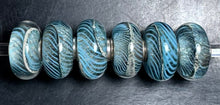 Load image into Gallery viewer, 8-23 Trollbeads Blue Grooves
