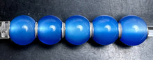 Load image into Gallery viewer, 9-19 Trollbeads Round Blue Agate Rod 1
