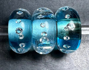 9-20 Trollbeads Diamond Bead, Iceblue