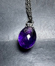 Load image into Gallery viewer, 9-5 Fantasy Necklace with Amethyst 90cm
