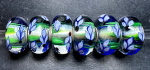 Load image into Gallery viewer, 9-8 Trollbeads Blue Iris Bloom Rod 1

