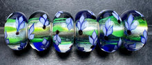 Load image into Gallery viewer, 9-8 Trollbeads Blue Iris Bloom Rod 1
