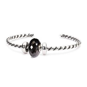 Black Onyx Twisted Bangle Set