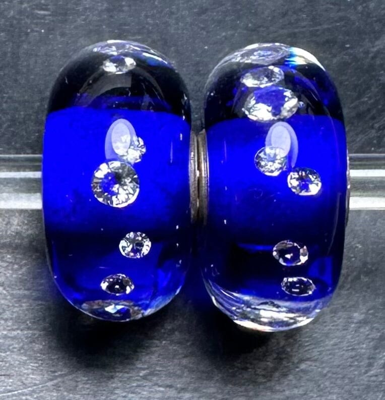 Diamond Bead, Blue