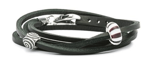 Leather Bracelet, Black