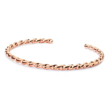 Load image into Gallery viewer, Twisted Copper Bangle
